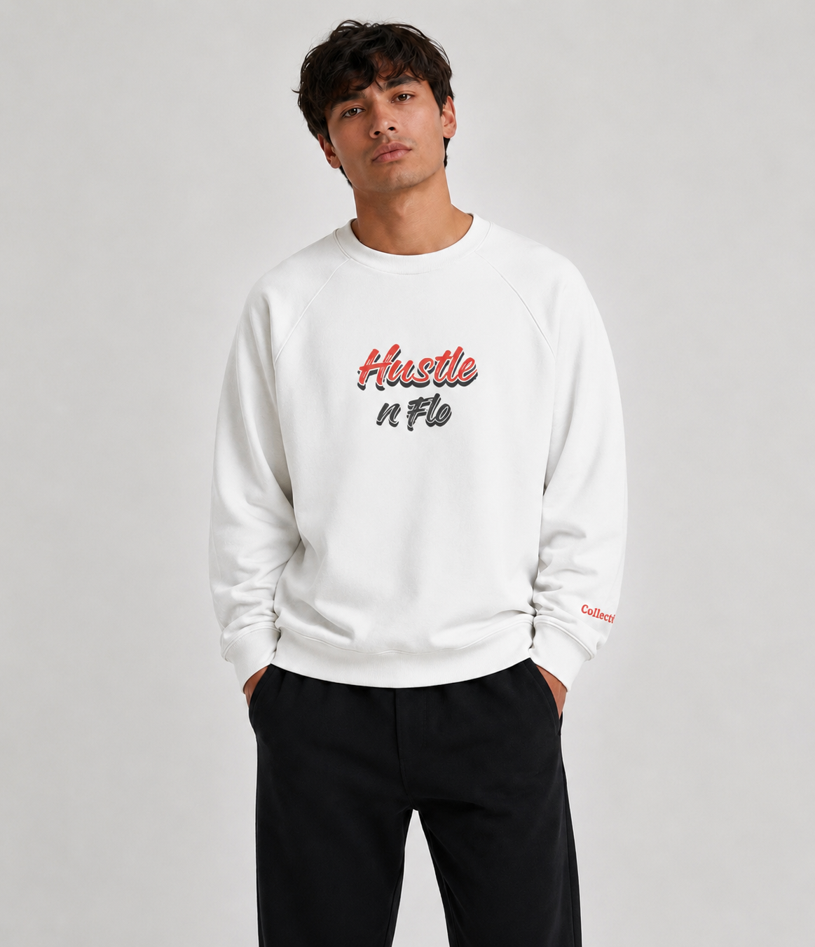 H&F 'Dash of Red' Sweatshirt