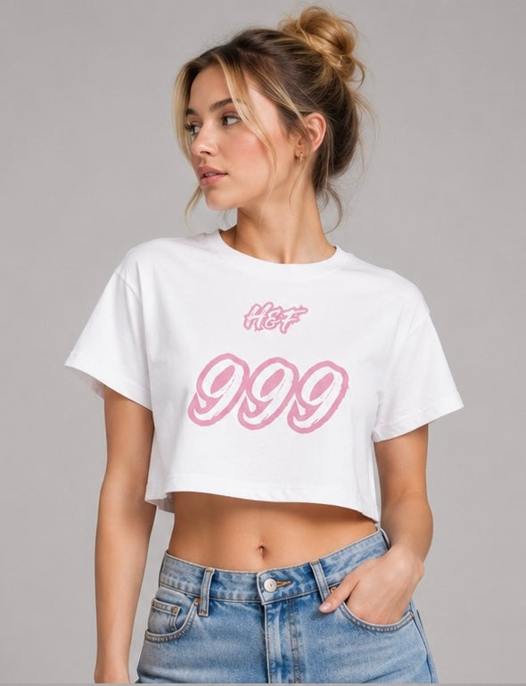 H&F Women's '999 Release' Cropped Top
